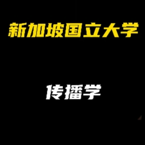 新加坡国立大学热门专业解析：传播学
