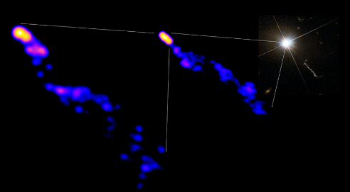 麻省理工學(xué)院 | 國際團隊觀測類星體噴流的最內(nèi)部結(jié)構(gòu)