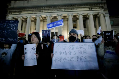 密歇根大学 | 席卷中国的校园抗议波及美国