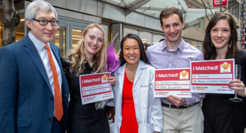 康奈爾大學(xué) | 在 Weill Cornell Medicine 慶祝比賽日的成功