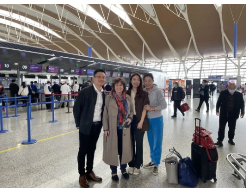 英国邓迪大学国际事务副校长温迪·亚历山大（Wendy Alexander）教授访问中国