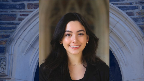 杜克大学 | Duke Junior Sofia Guerrero 被评为金水学者